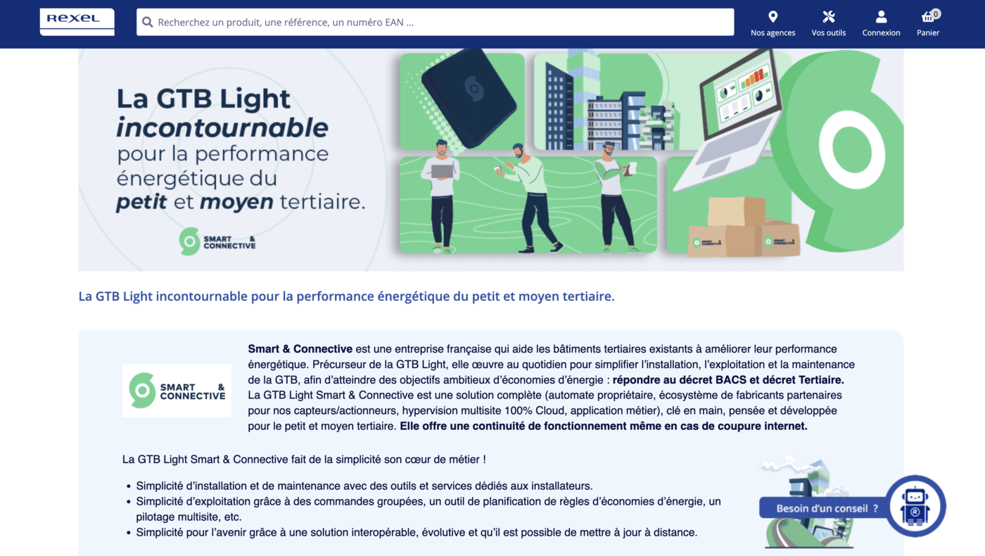 Smart & Connective x Rexel : un partenariat au service de la performance énergétique